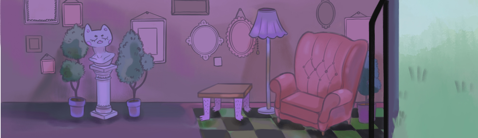 CATDUCK 's Living Room - Background Design