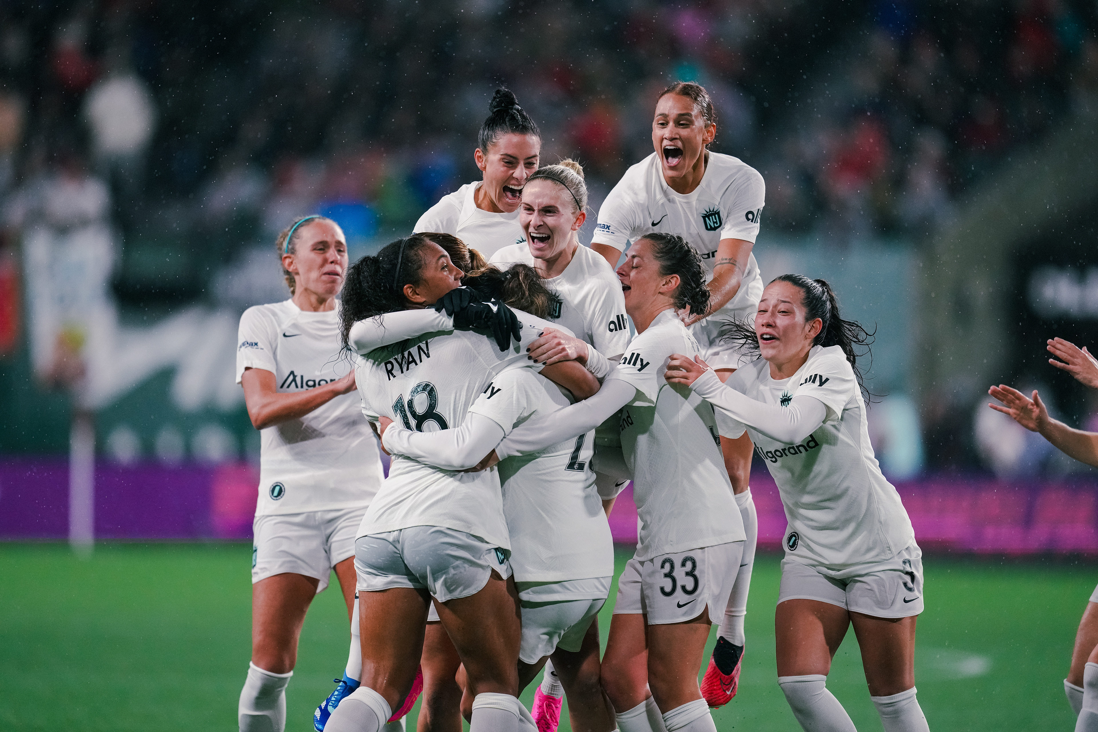 Semifinal Game winning Goal Celebration