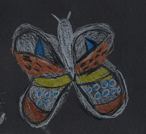 Butterfly | Dry Watercolor Pencil