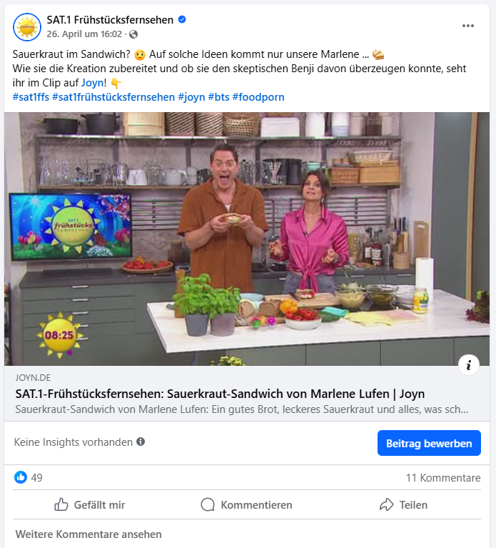 Linkpost zu Sendungsbeitrag