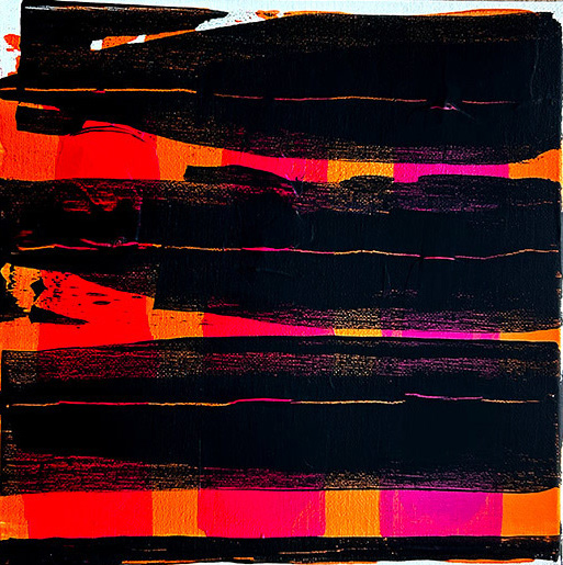 Abstract No. 05/24 / Acryl auf Leinwand 20 x 20 cm - Acrylic on canvas 7,8 x 7,8 Inch