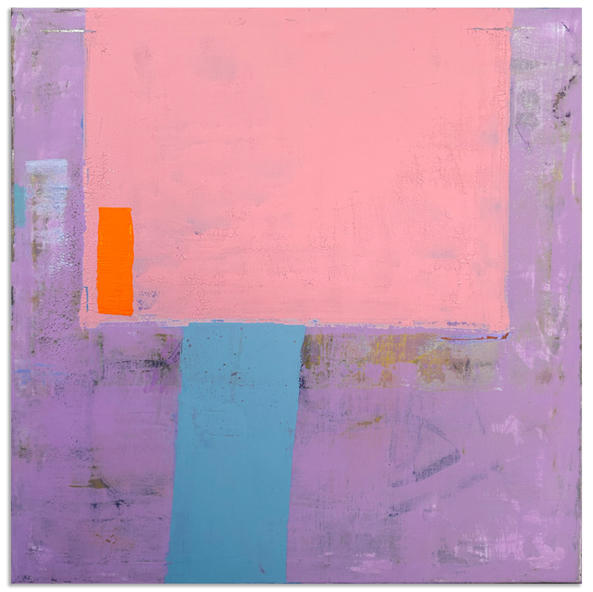 Abstract No. 57/24 / Acryl auf Leinwand 80 x 80 cm - Acrylic on canvas 31,4 x 31,4 Inch
