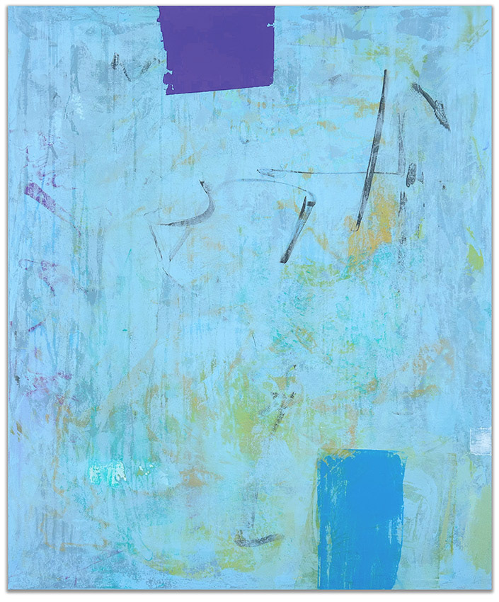 Abstract No. 60/24 / Acryl auf Leinwand 100 x 120 cm - Acrylic on canvas 39,3 x 47,2 Inch