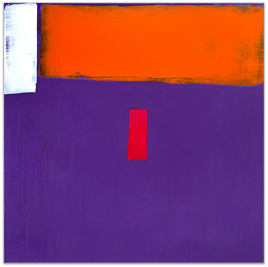 Abstract No. 52/24 / Acryl auf Leinwand 70 x 70 cm - Acrylic on canvas 27,5 x 27,5 Inch