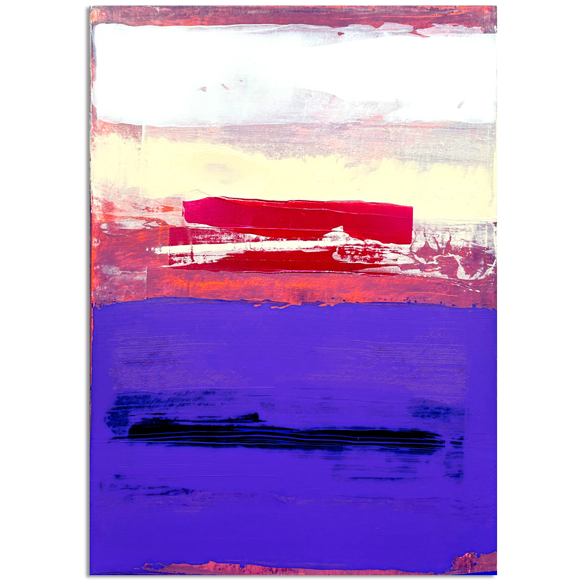 Abstract No. 43/24 / Acryl auf Leinwand 50 x 70 cm - Acrylic on canvas 19,6 x 27,6 Inch