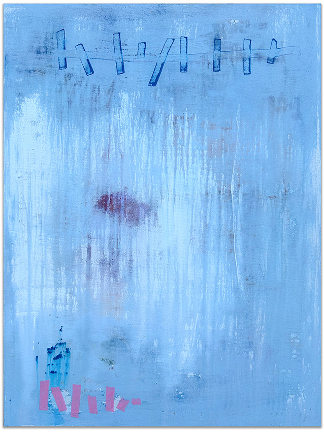 Abstract No. 72/24 / Acryl auf Leinwand 60 x 80 cm - Acrylic on canvas 23,6 x 31,4 Inch