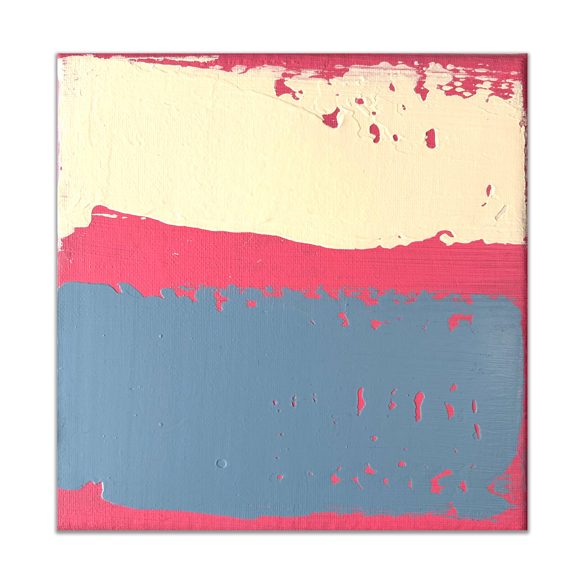 Abstract No. 24/24 / Acryl auf Leinwand 15 x 15 cm - Acrylic on canvas 5,9 x 5,9 Inch