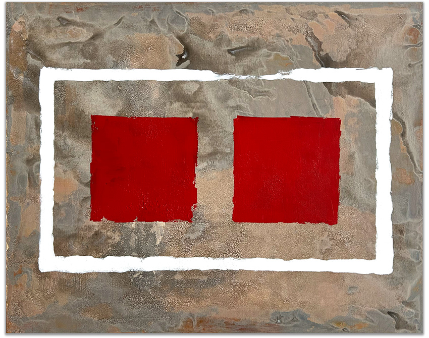 Abstract No. 53/24 / Acryl auf Leinwand 100 x 80 cm - Acrylic on canvas 39,3 x 31,4 Inch