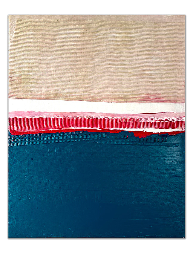 Abstract No. 13/24 / Acryl auf Leinwand 40 x 50 cm - Acrylic on canvas 16 x 20 Inch