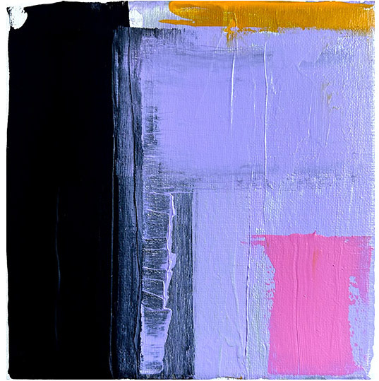 Abstract No. 04/24 / Acryl auf Leinwand 15 x 15 cm - Acrylic on canvas 5,9 x 5,9 Inch
