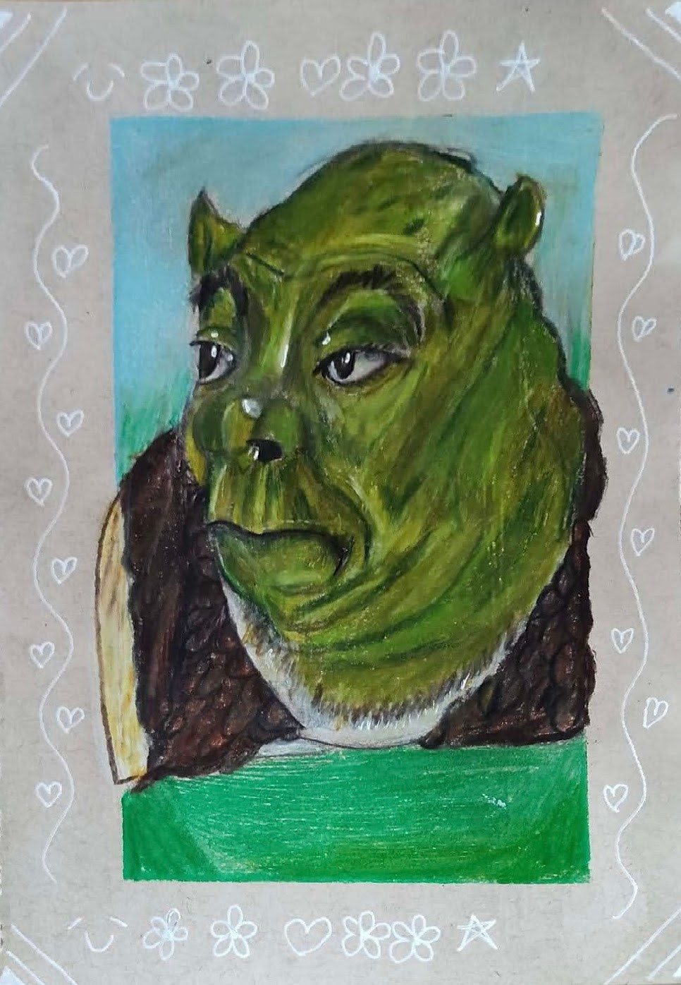 Shrek meme fan art