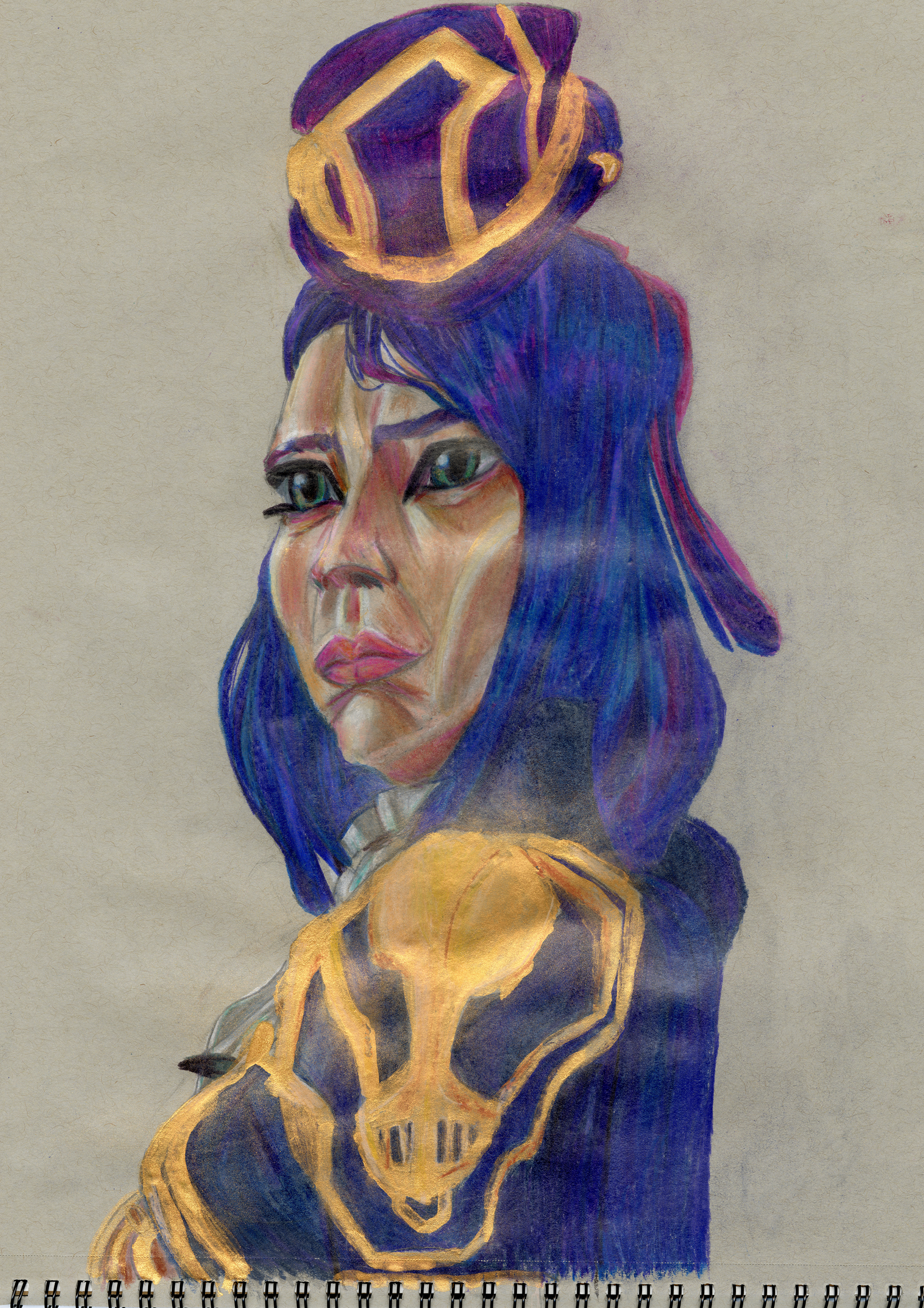 Fan art of Caitlyn from Arcane