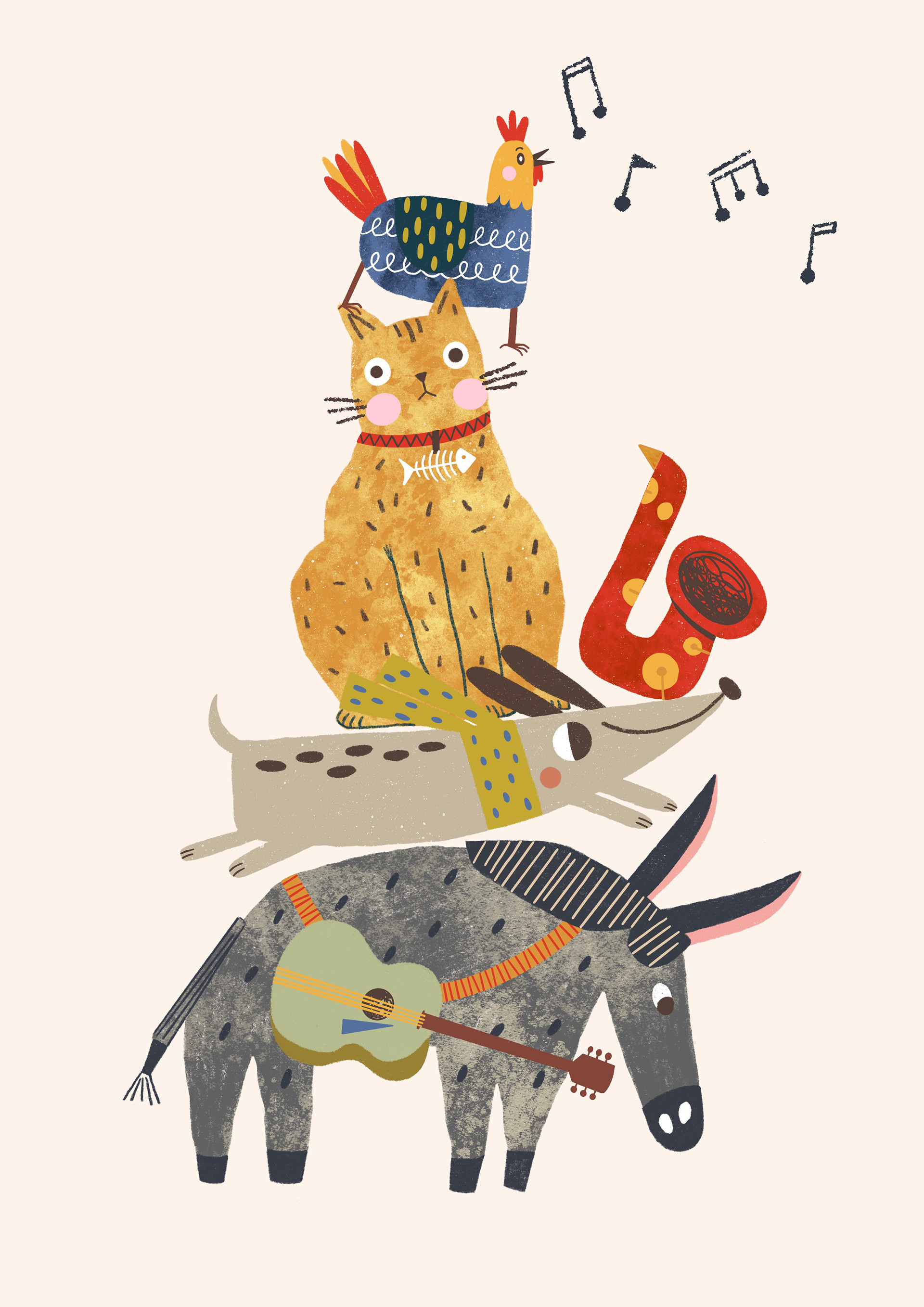 The tale of the Bremen Town Musicians