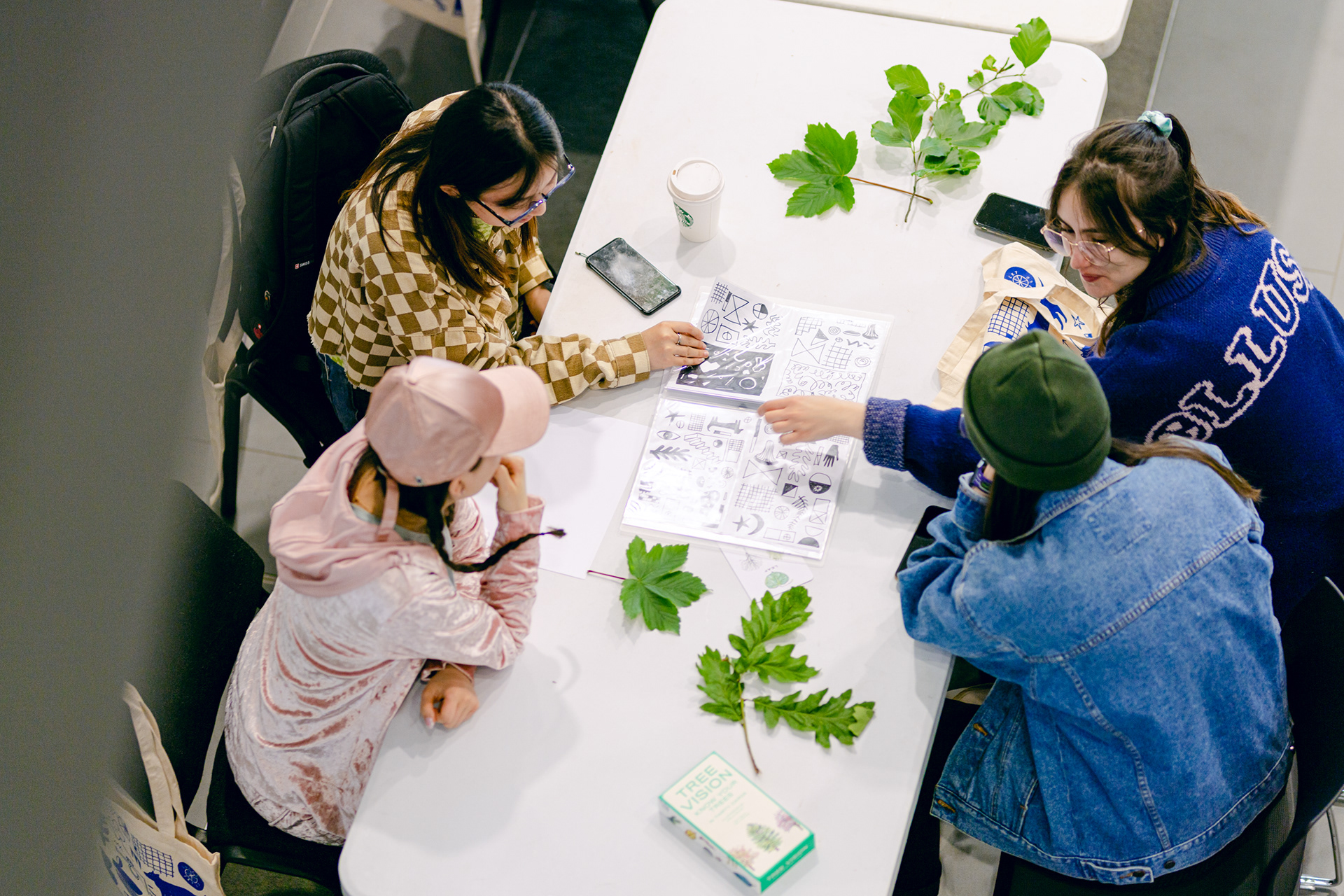 Visual Foraging workshop at Birmingham Design Festival