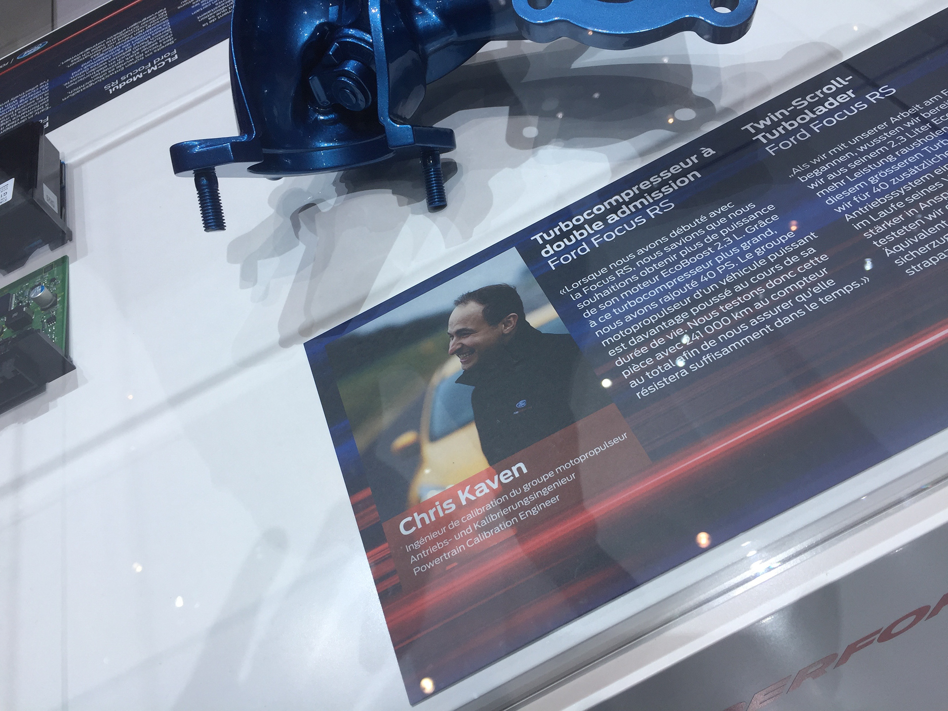 Performance product displays