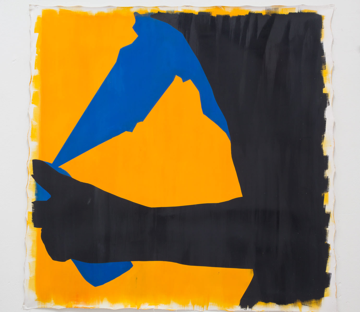 ohne Titel, 2016, Öl auf Leinwand, mehrfach grundiert, 150 × 150 cm