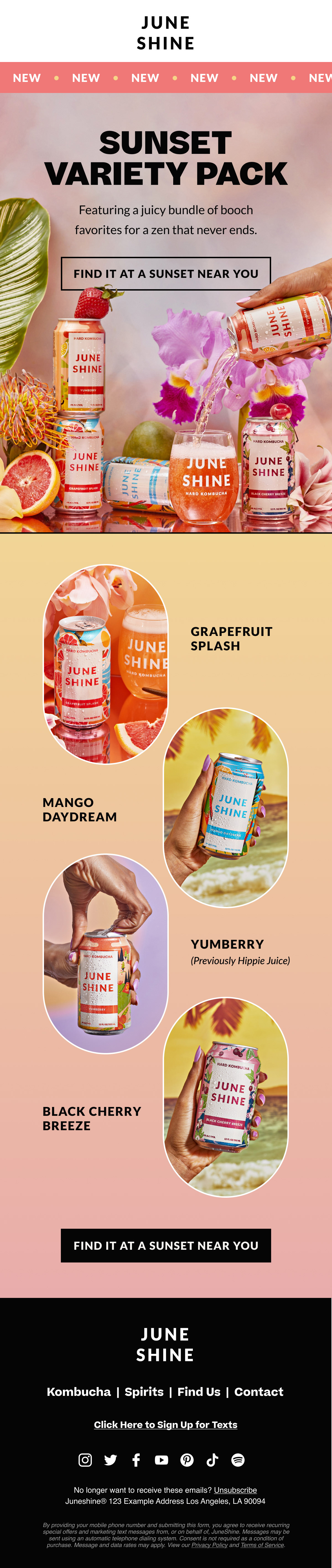 Sunset Variety Pack Launch
