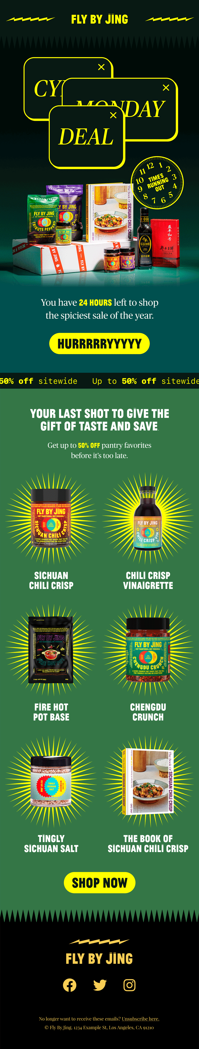 Cyber Monday Campaign