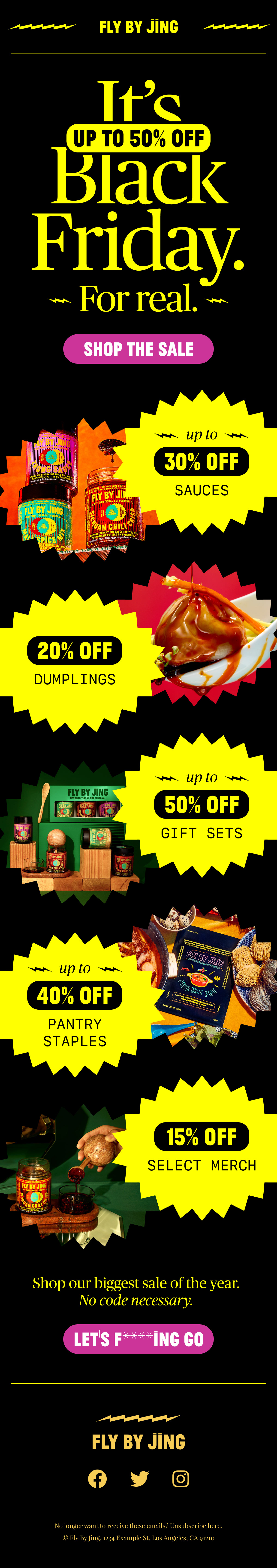 Black Friday Launch