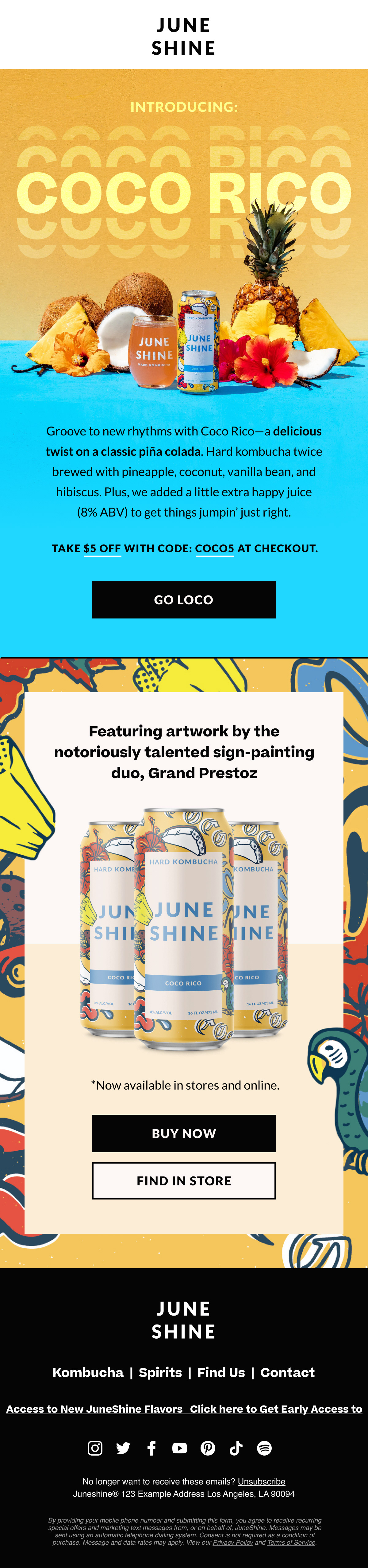 Coco Rico Launch