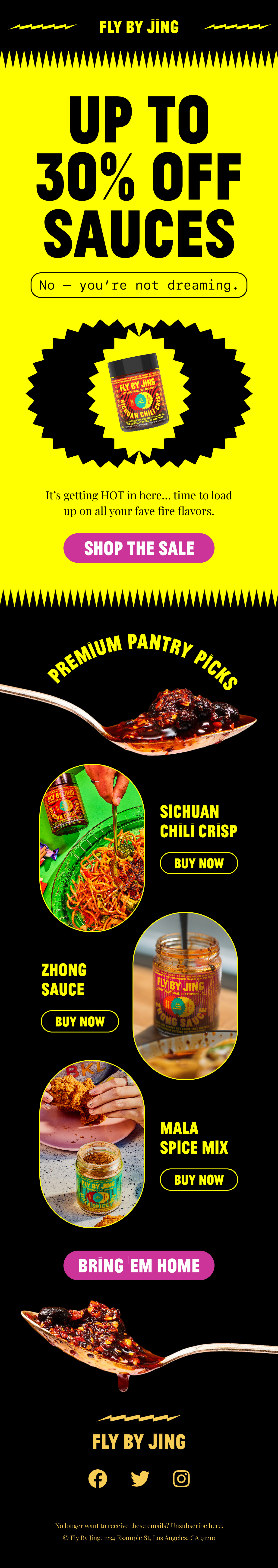Promo Highlight Sauces