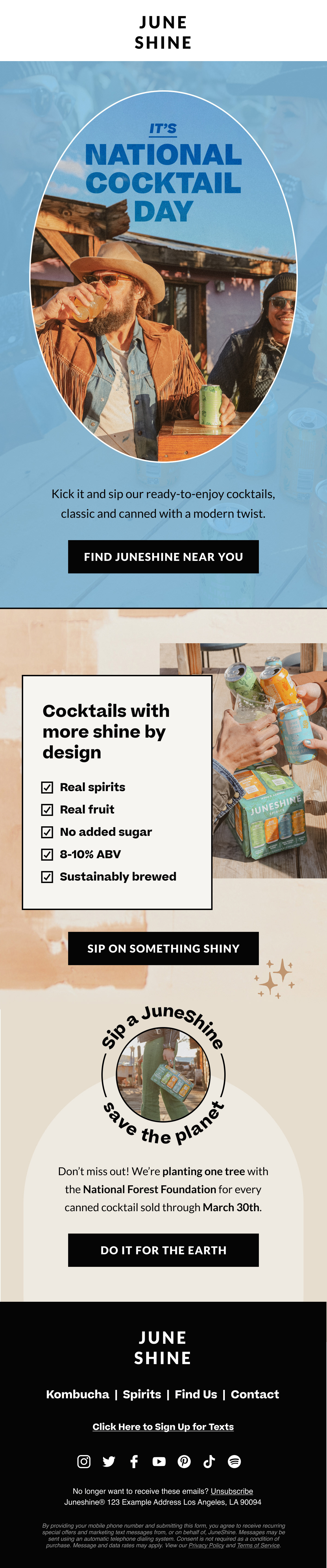 National Cocktail Day Campaign