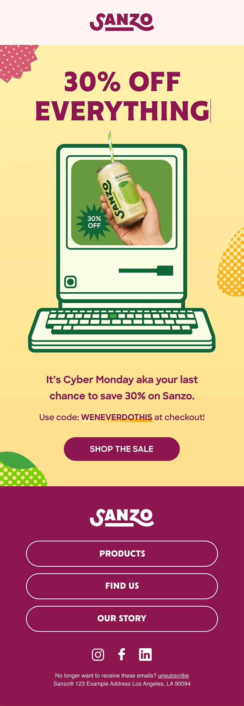 Cyber Monday Campaign