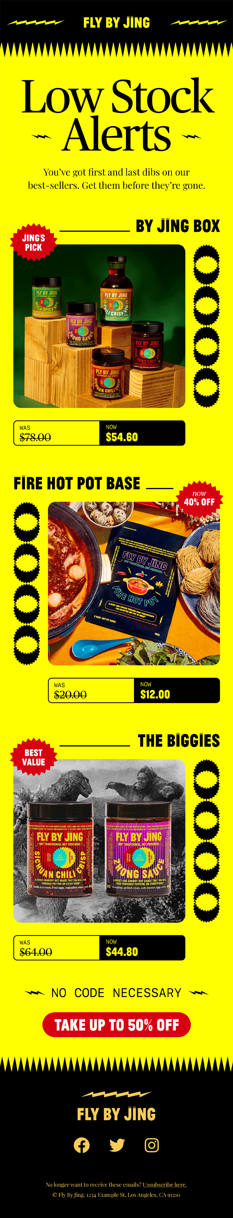 We're Selling Out Campaign
