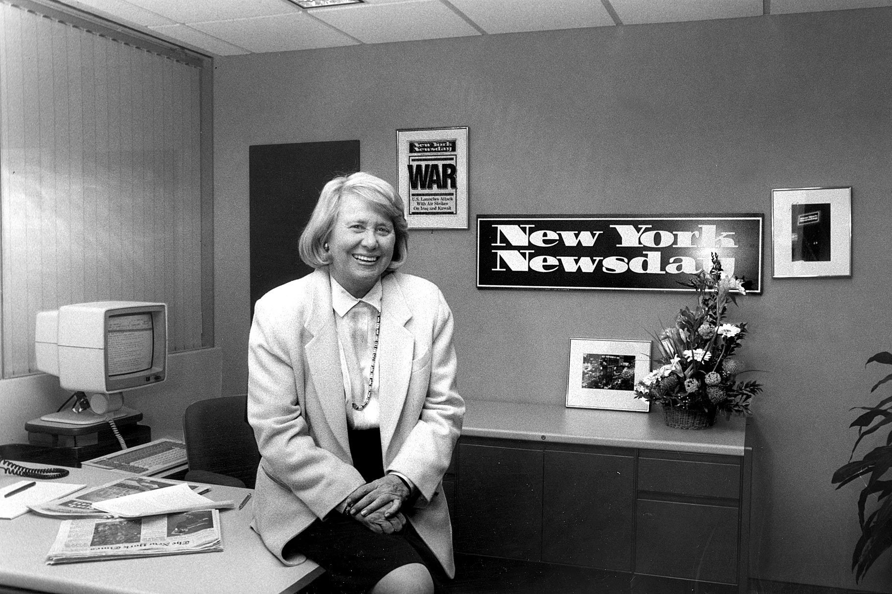 Gossip columnist Liz Smith
