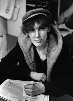 Radical lesbian feminist Valerie Solanas