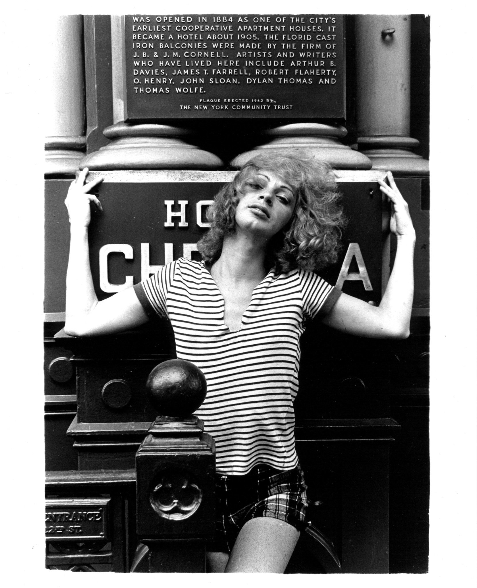 Actress and Warhol superstar Holly Woodlawn