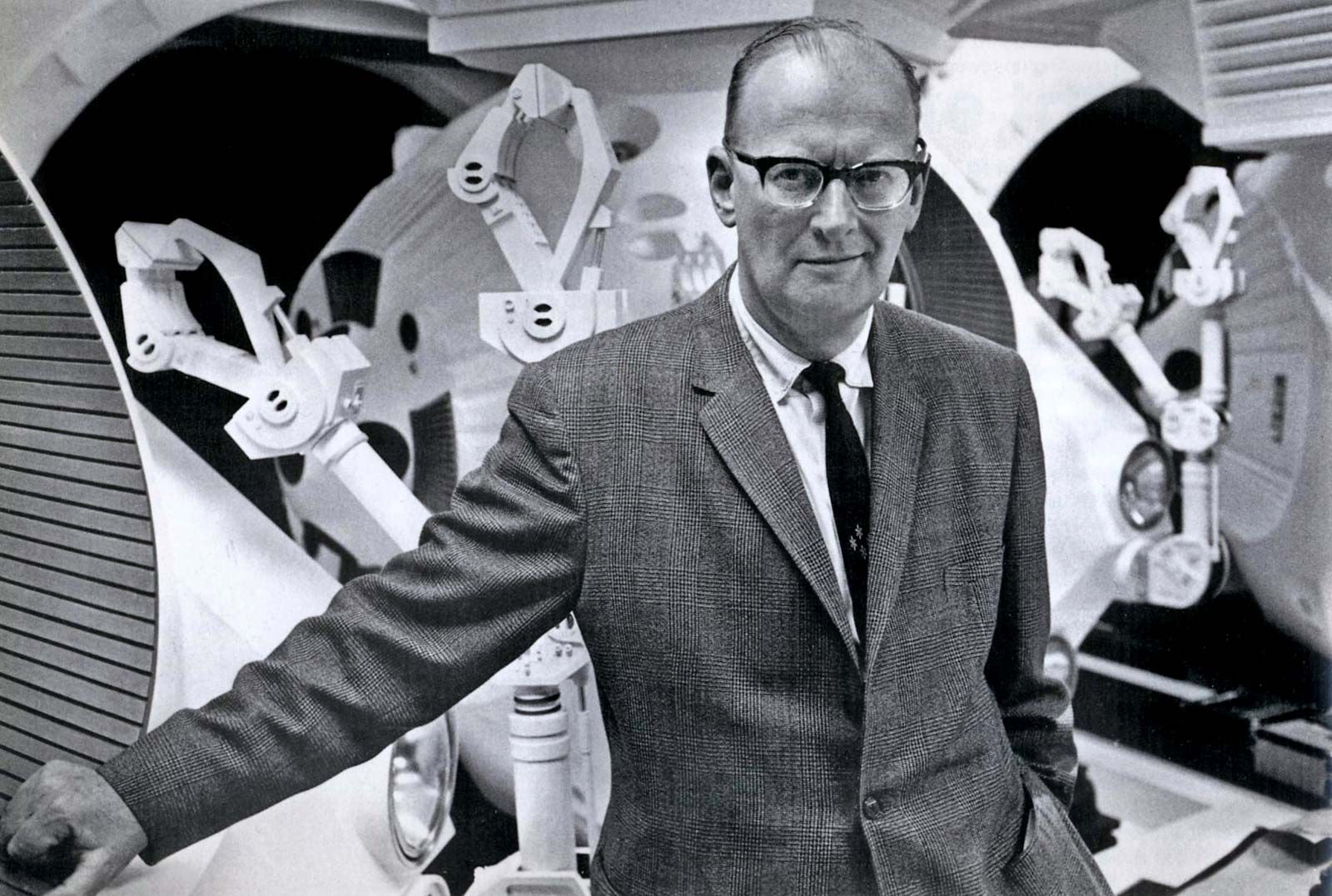 Writer and futurist Arthur C. Clarke