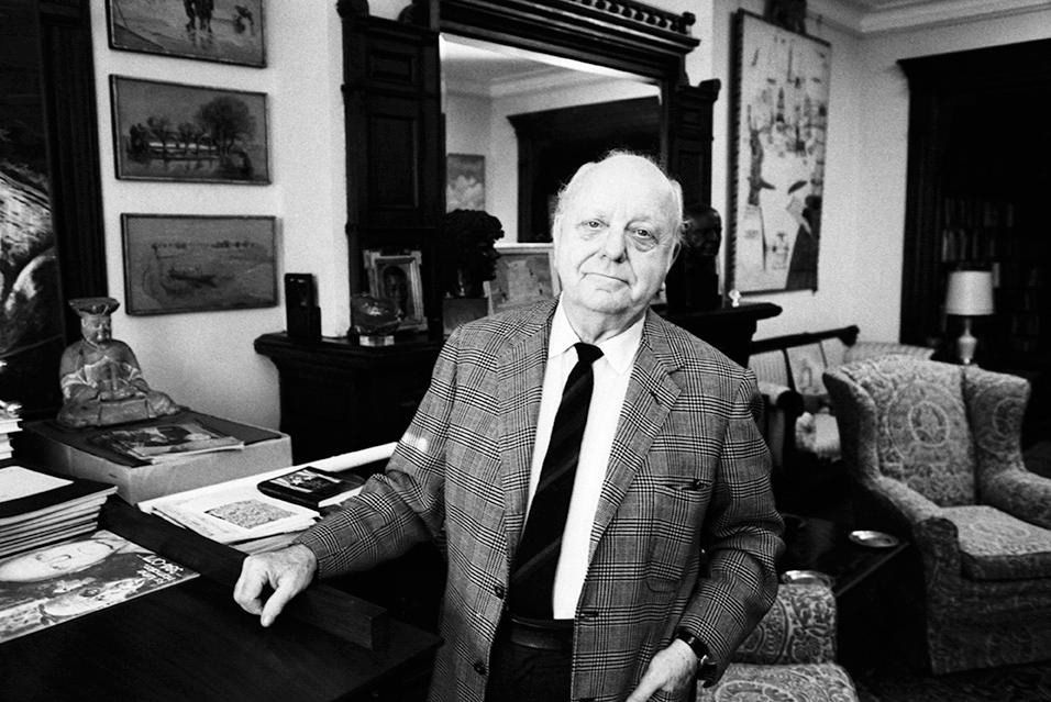 Composer and critic Virgil Thomson