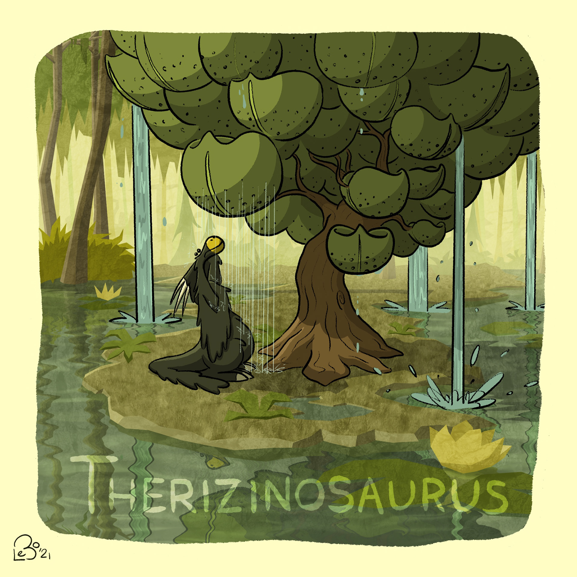 Therizinosaurus Shower (2021)