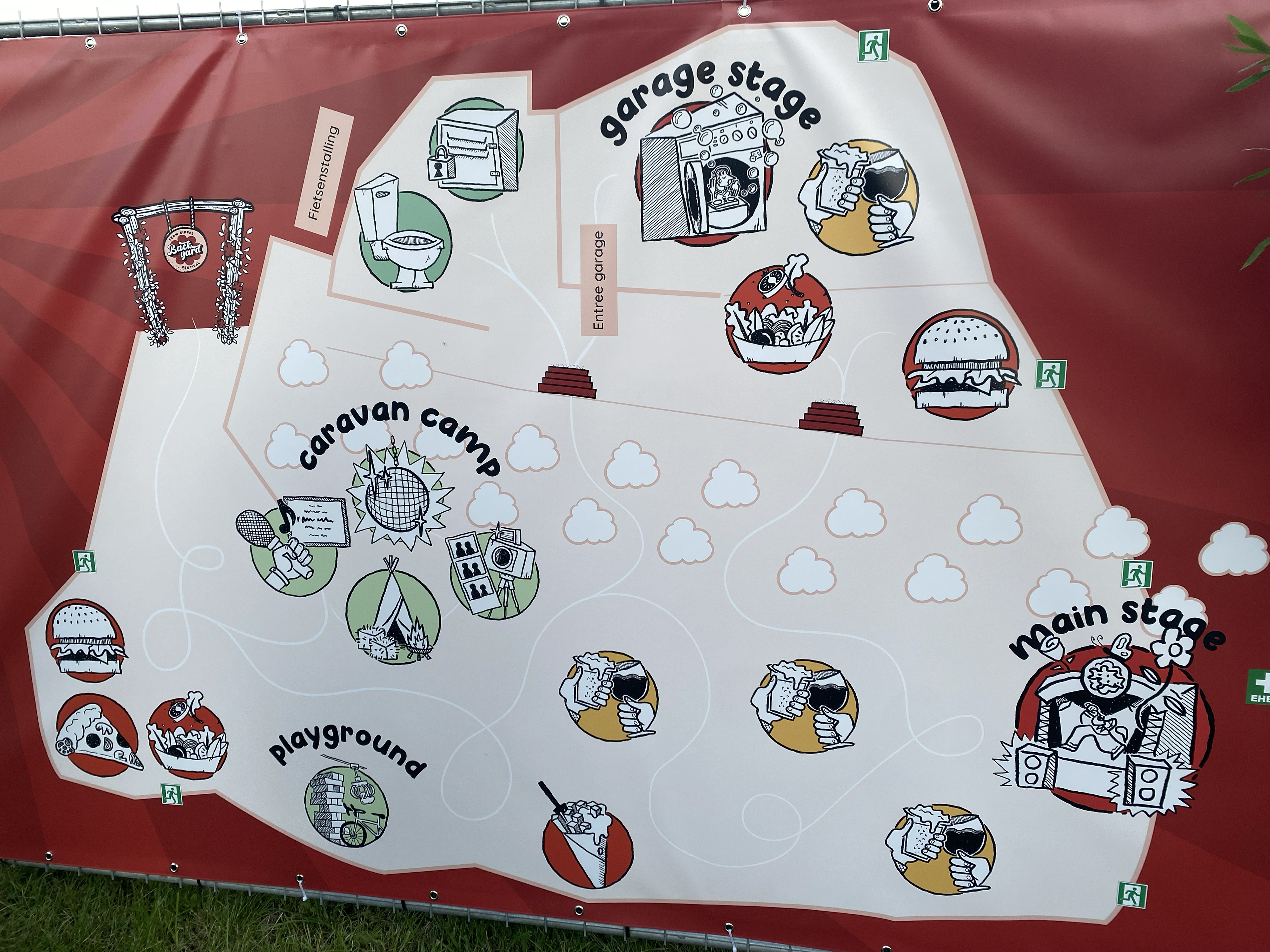 Plattegrond Team Eiffel Festival 2024