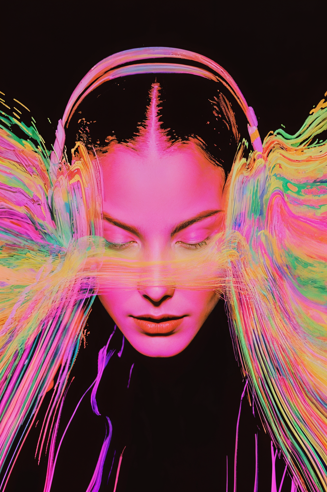 Creada para una revista " ficticia" sobre música creada con IA