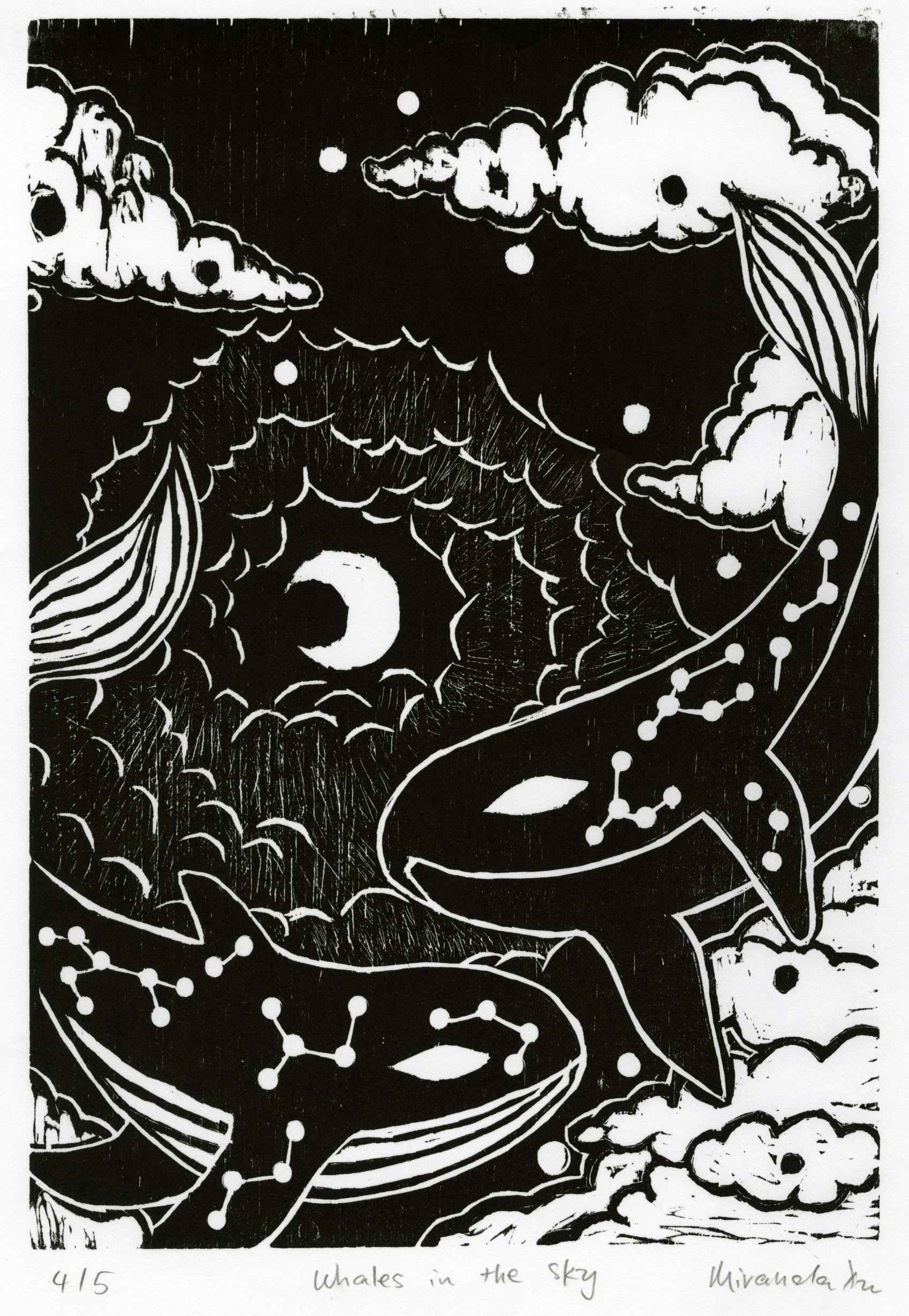 Woodcut Black & White