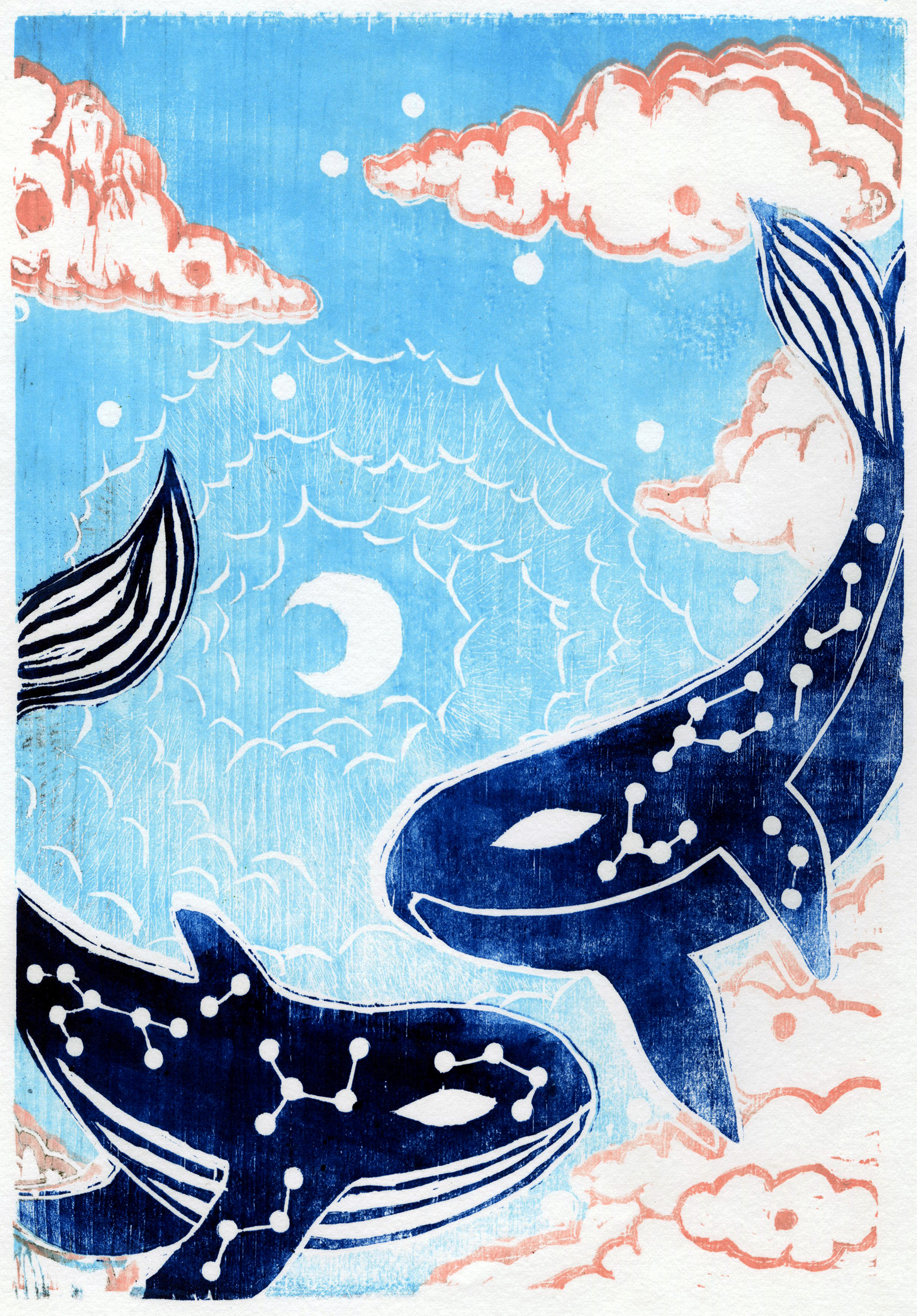 Woodcut Colored