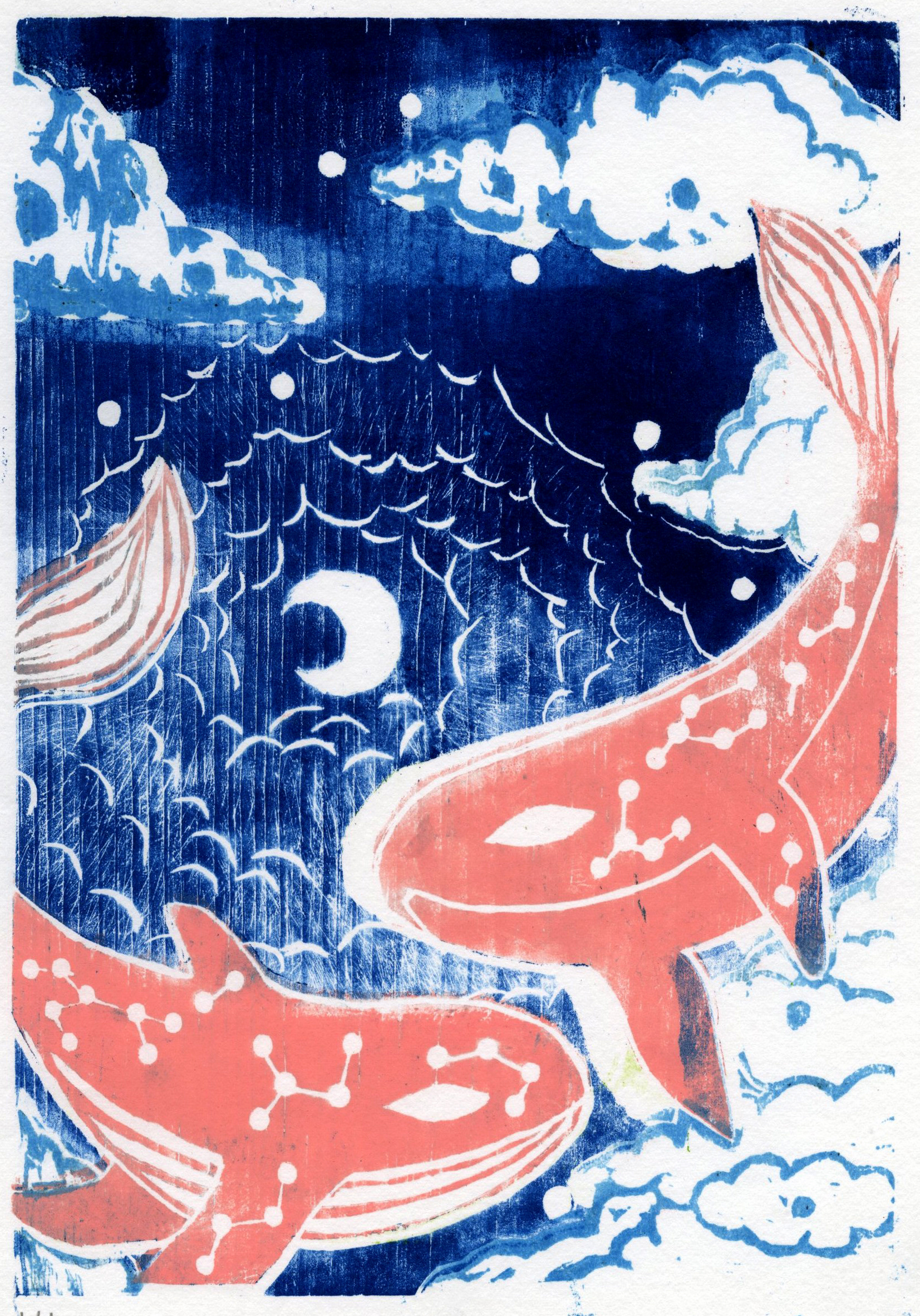 Woodcut Colored