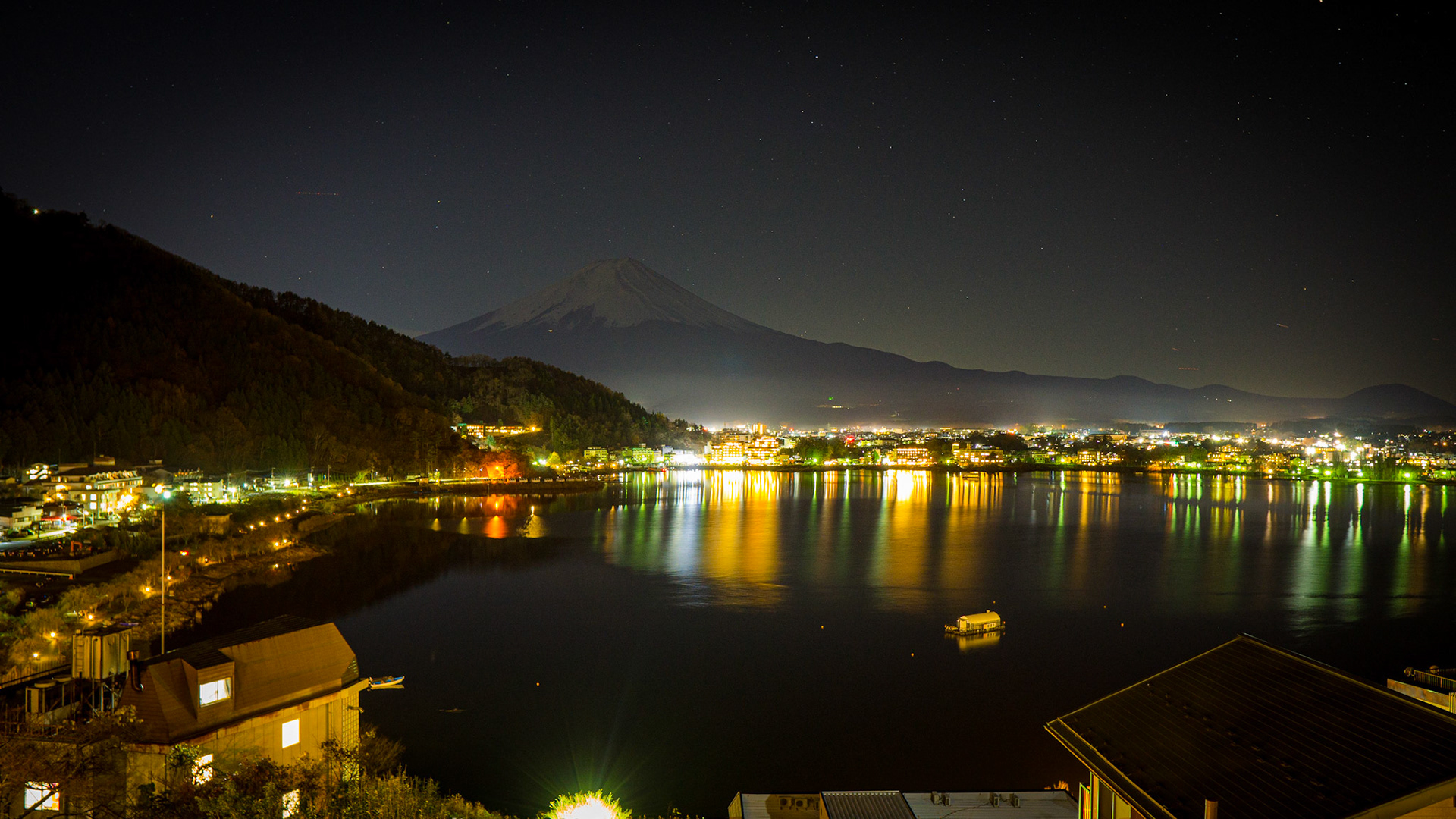 Kawaguchiko from Hotel Mizno