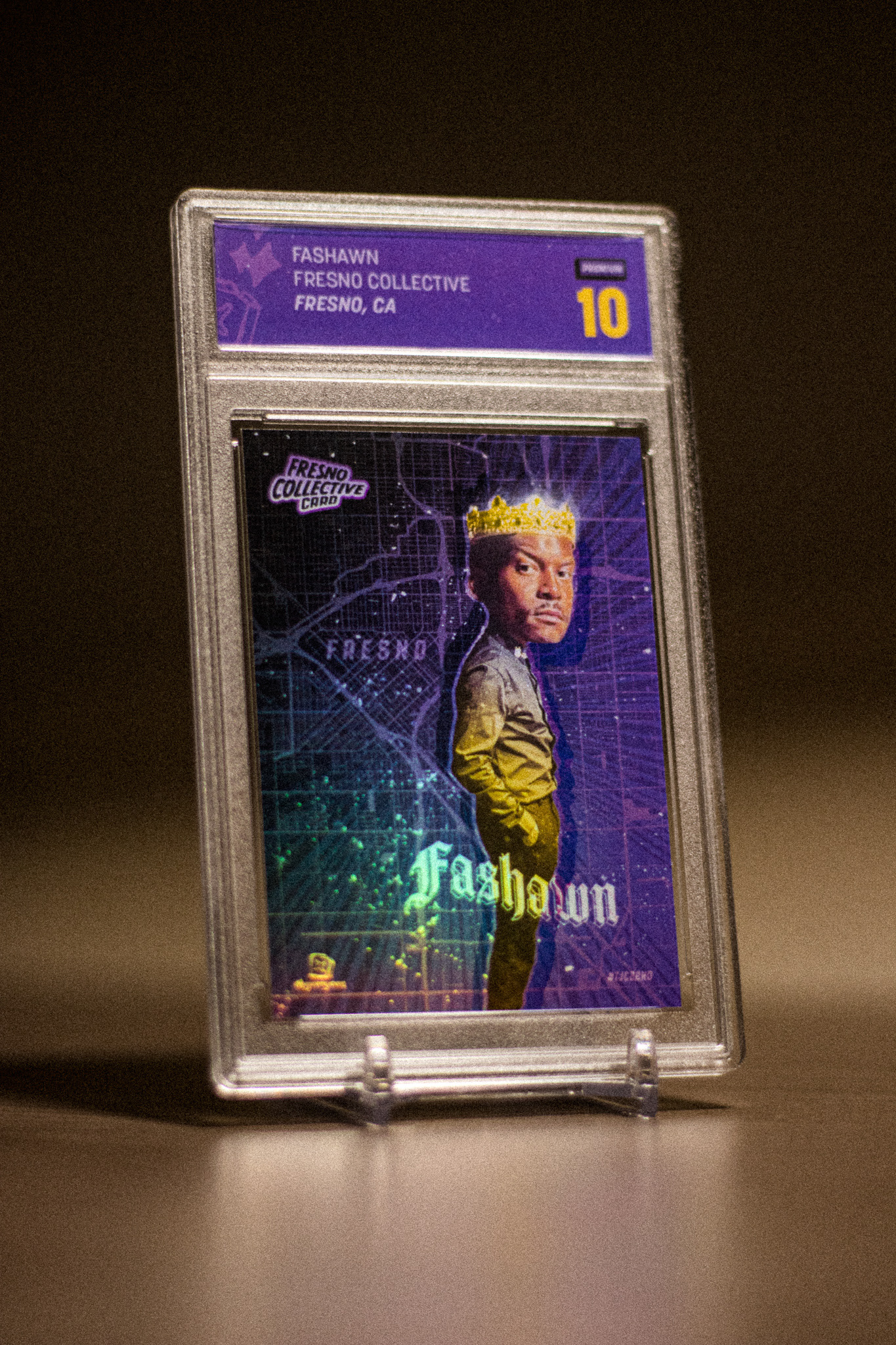 Fashawn's personal card