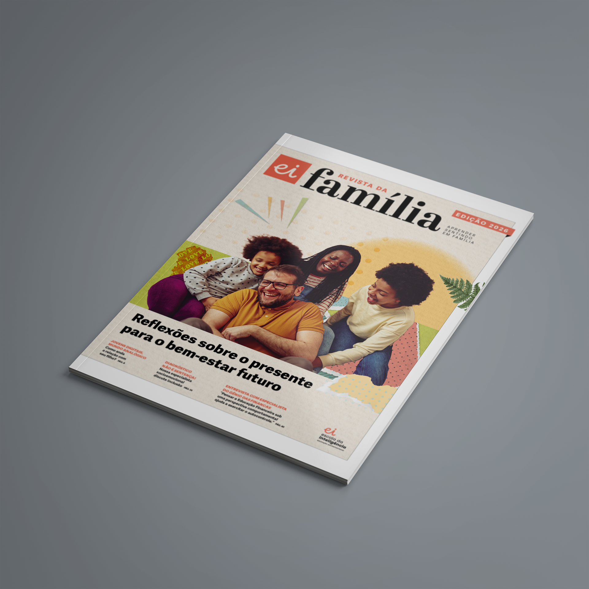 Revista da Família - Escola da Inteligência - 2026 - direitos reservados ArcoPlus, Escola da Inteligência, Arco Educação - Imagens Adobe Stock