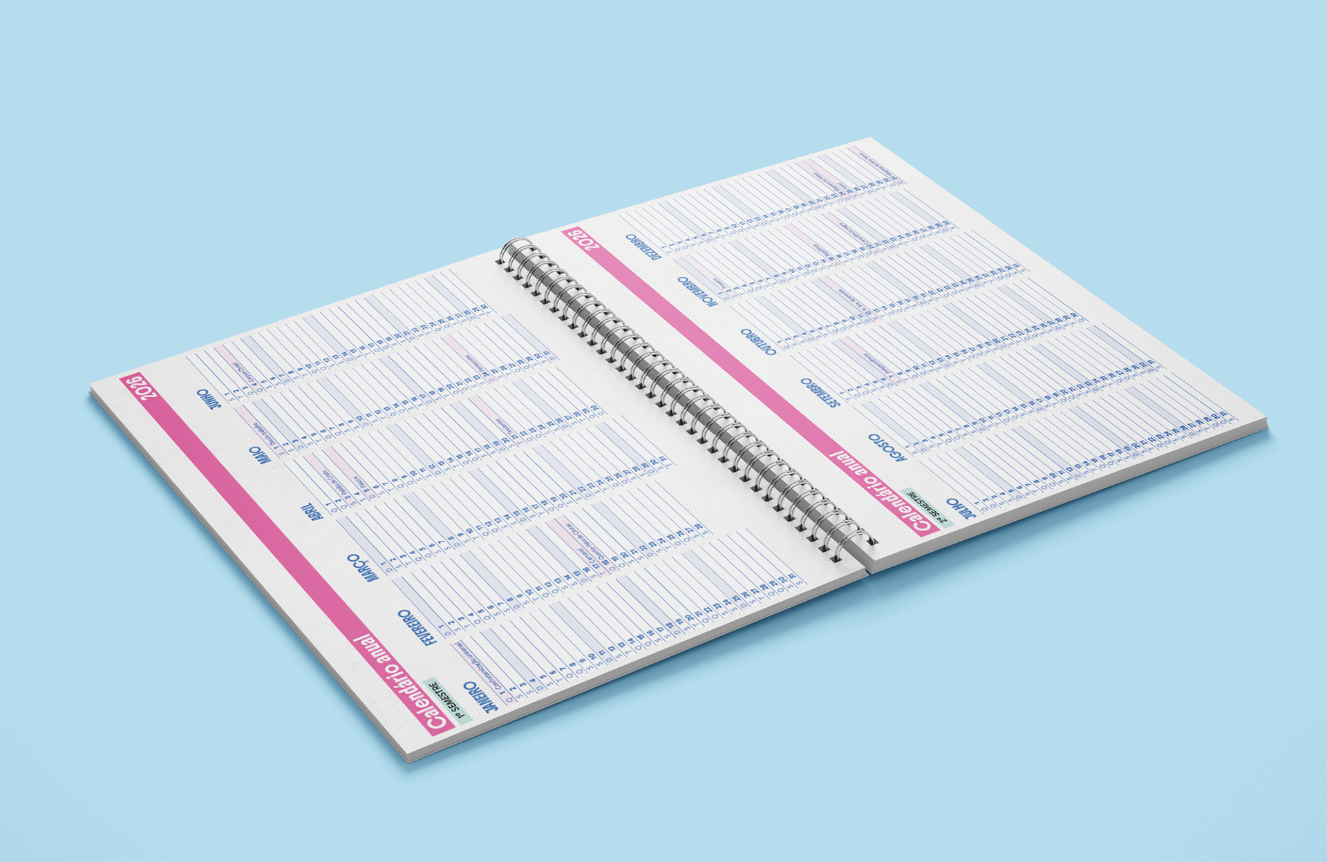 CALENDÁRIO ANUAL - Planner 2026 - direitos reservados Escola da Inteligência, ArcoPlus, Arco Educação - Imagens Adobe Stock