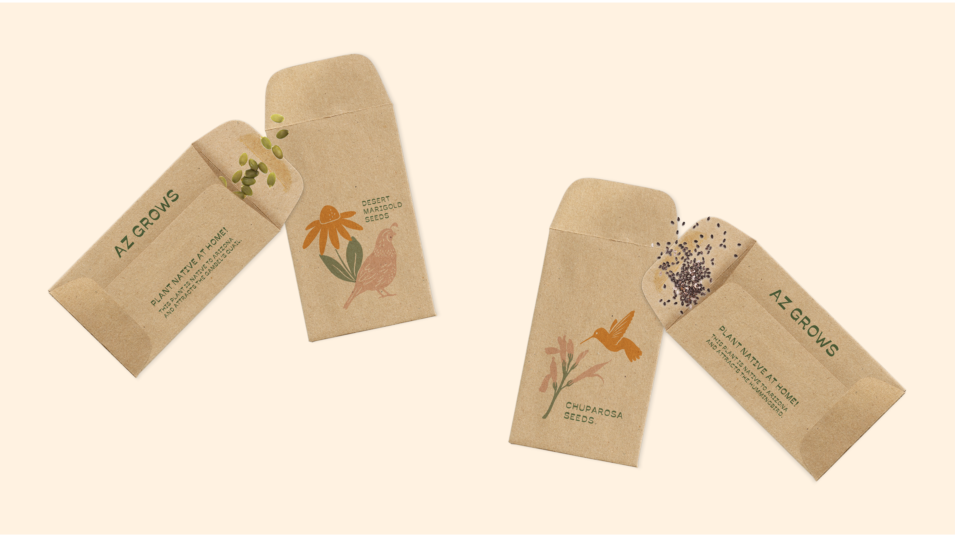 AZ Grows Seed Packets