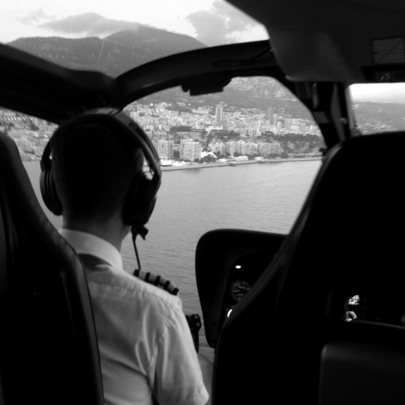 Monaco on the horizon