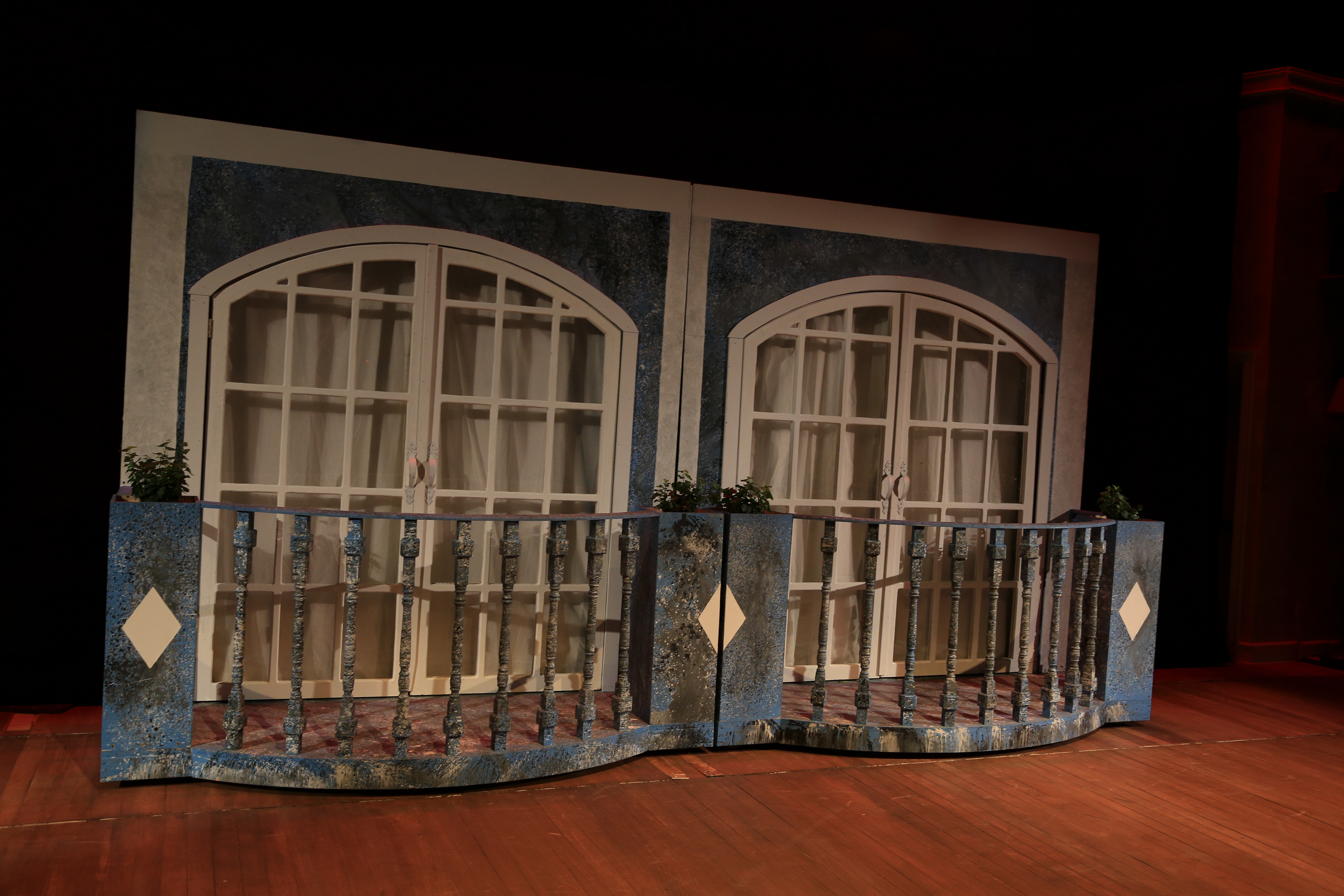 Two balcony units