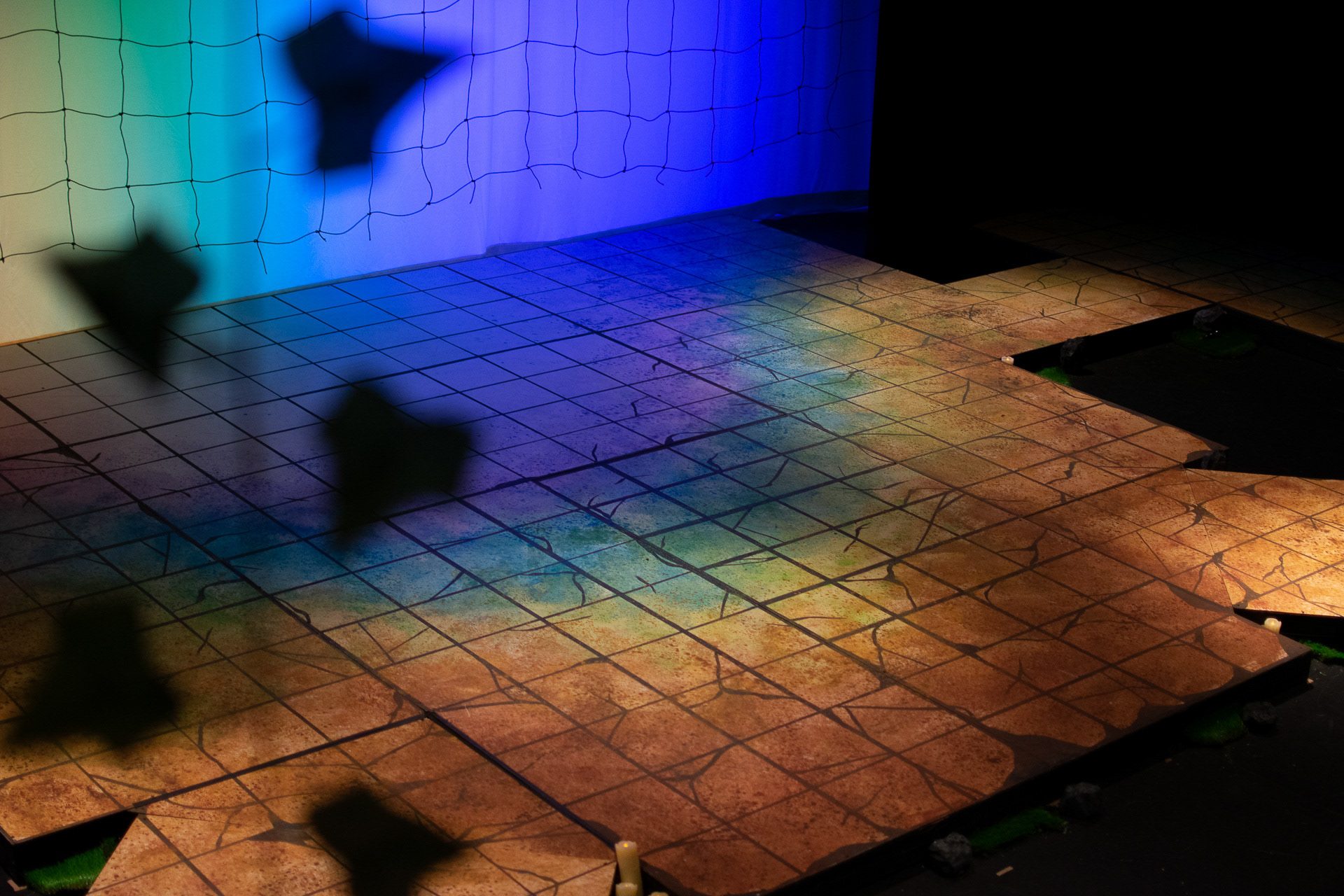 My design was influenced by Dungeons and Dragons and LGBTQ+ aesthetics.