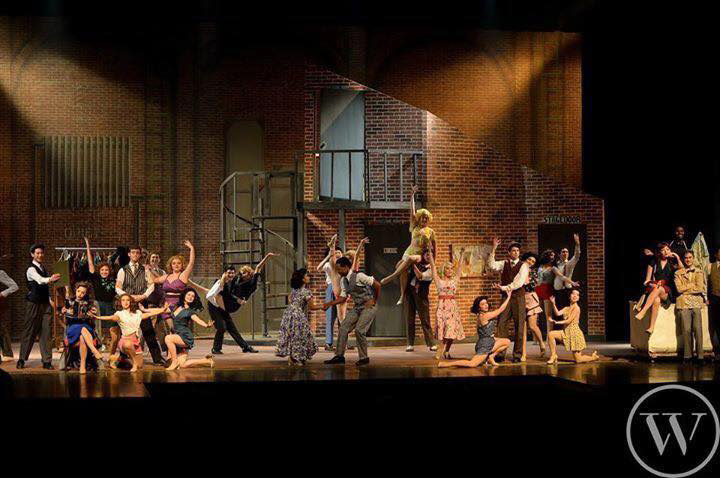 Backstage design that flipped into Petruchio's House.