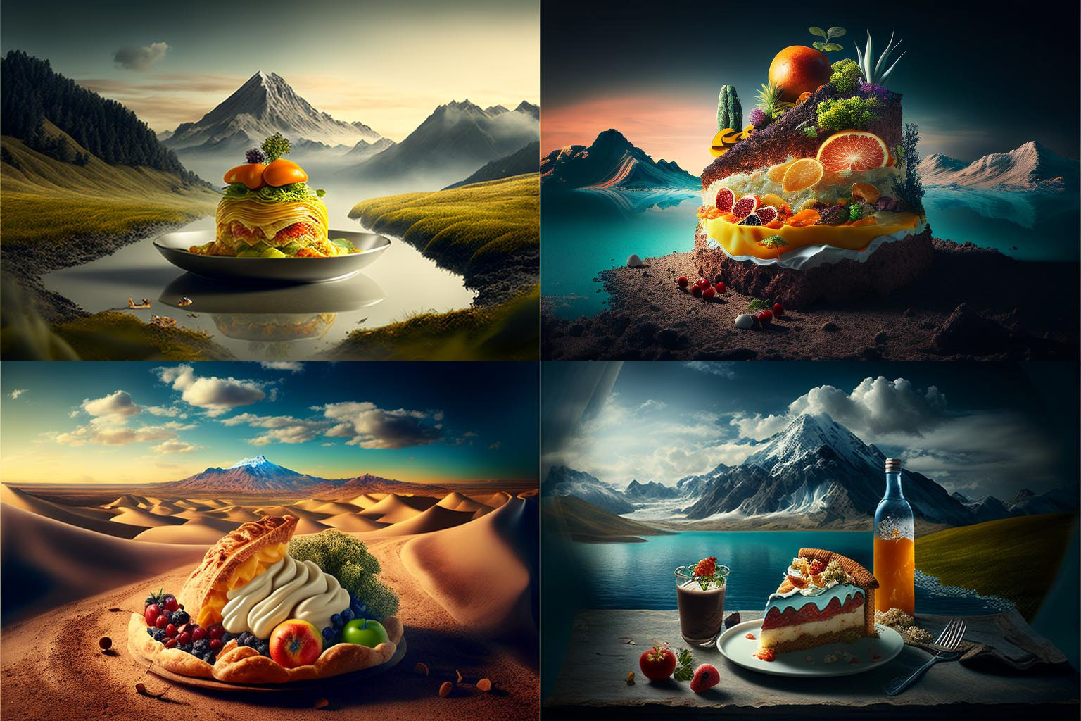 landscape, food photography
