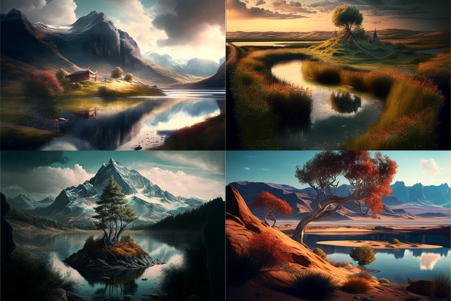 landscape, masterpiece